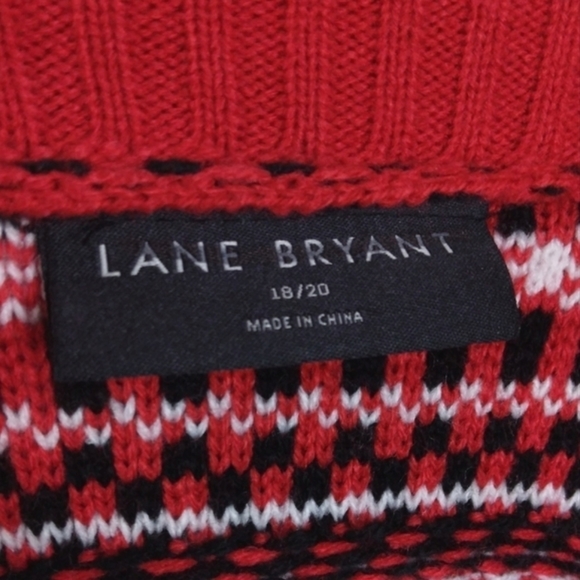 NWOT Lane Bryant Classic Long-Sleeve Cowlneck Sweater - Picture 4 of 6